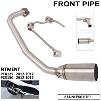 YSMOTO - Kit con tubo colector para motocicleta Honda PCX 125 PCX y 150 (2012 - 2017)- para motos de cross y de…